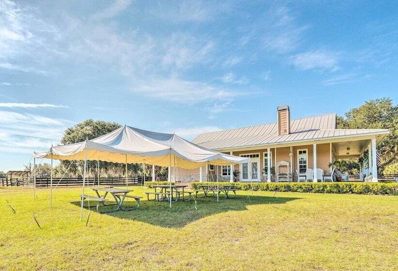 House W/ Wraparound Porch, 1/2 Mi To Lake!