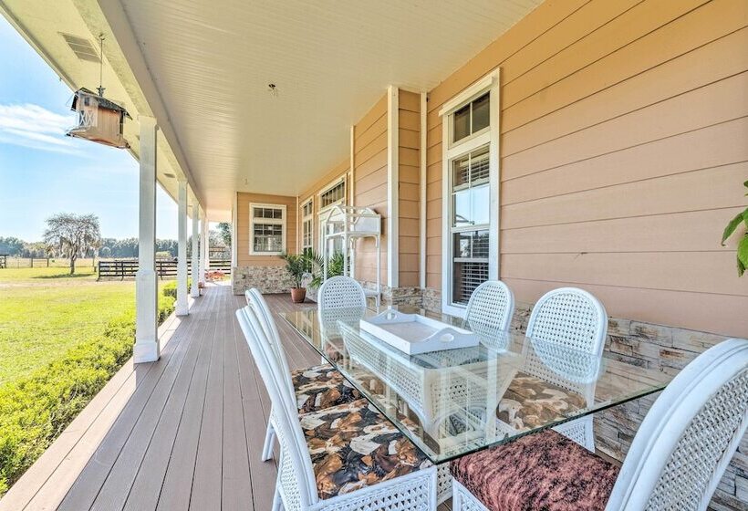 House W/ Wraparound Porch, 1/2 Mi To Lake!