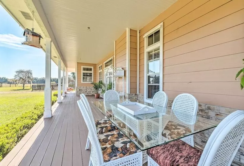 House W/ Wraparound Porch, 1/2 Mi To Lake!