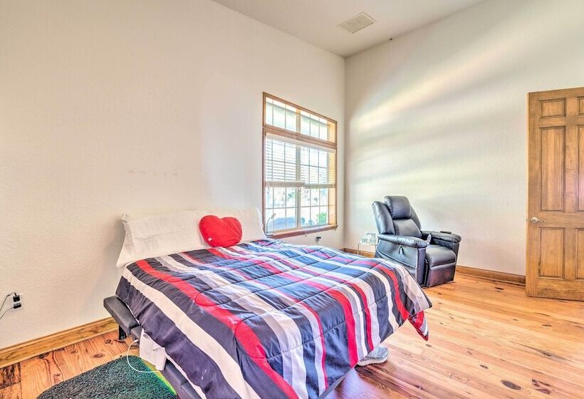 House W/ Wraparound Porch, 1/2 Mi To Lake!