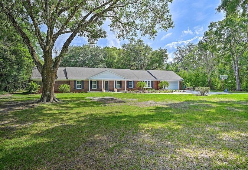 Huge Lutz Family Retreat W/ Game Room & Pool!