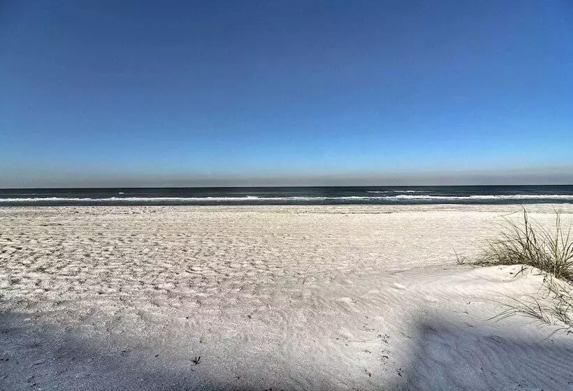 Indian Shores Cottage W/ Cabana   Steps To Beach!