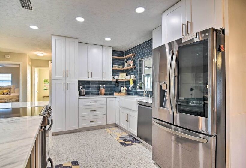 Lush Seminole Surf Inn W/ Backyard Fire Pit!