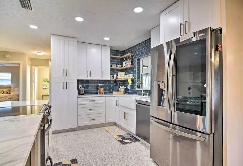 Lush Seminole Surf Inn W/ Backyard Fire Pit!