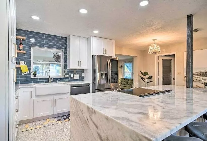 Lush Seminole Surf Inn W/ Backyard Fire Pit!