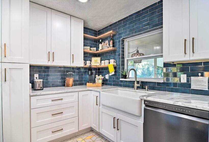 Lush Seminole Surf Inn W/ Backyard Fire Pit!