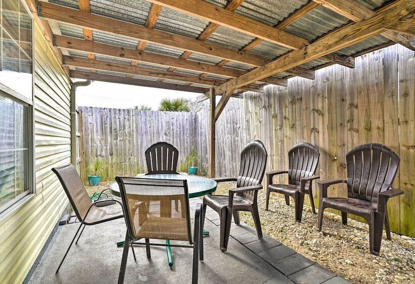 Pcb Duplex W/ Patio Steps To Beach!