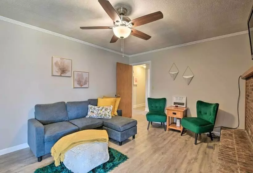 Pet Friendly Easley Family House W/ Game Room