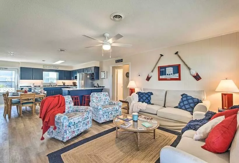 Quaint  Sand Dollar Sandbar    Walk To Beach!