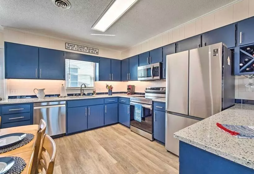 Quaint  Sand Dollar Sandbar    Walk To Beach!