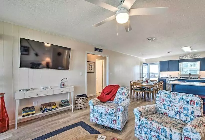 Quaint  Sand Dollar Sandbar    Walk To Beach!