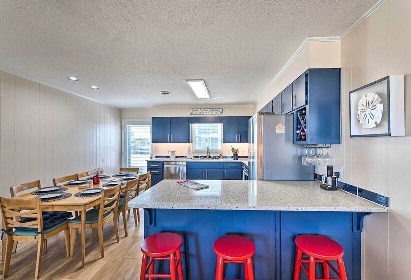 Quaint Sand Dollar Sandbar Walk To Beach!