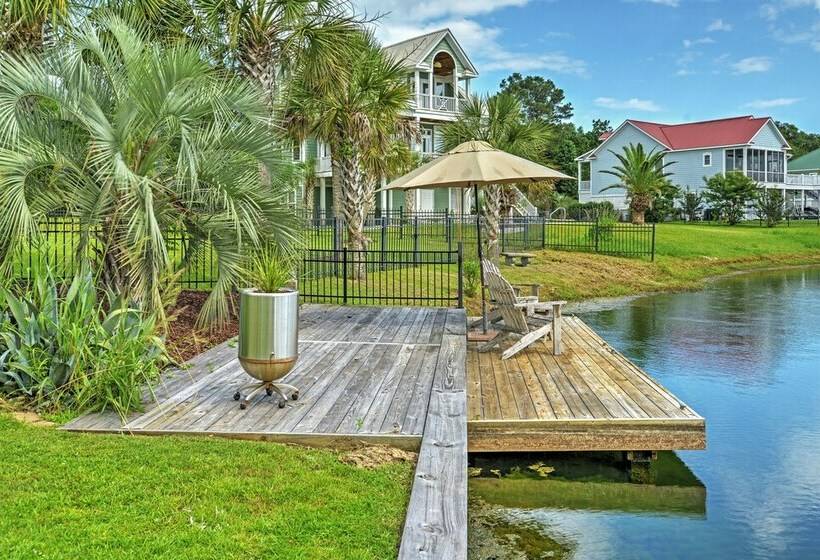 Spacious Lakefront Retreat W/ Fishing Dock & Deck!