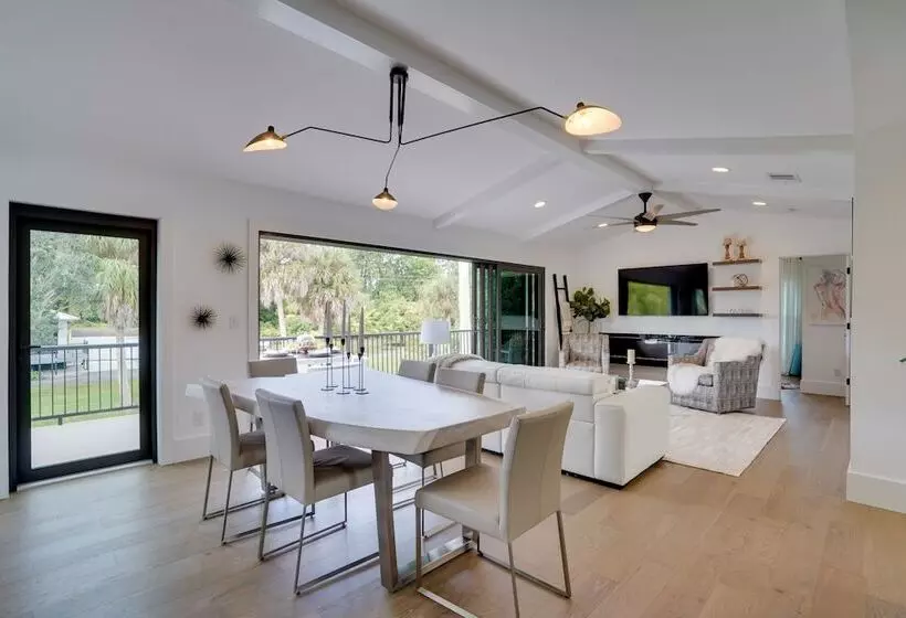 Waterfront Retreat W/ Pool Near Bonita Beach!
