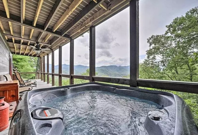 Bryson City Cabin W/ Hot Tub ~ 10 Mi To Dtwn!