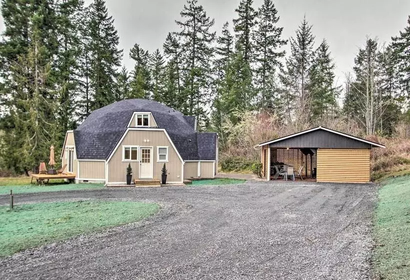 Geodesic Dome House W/ Scenic Views + Hot Tub