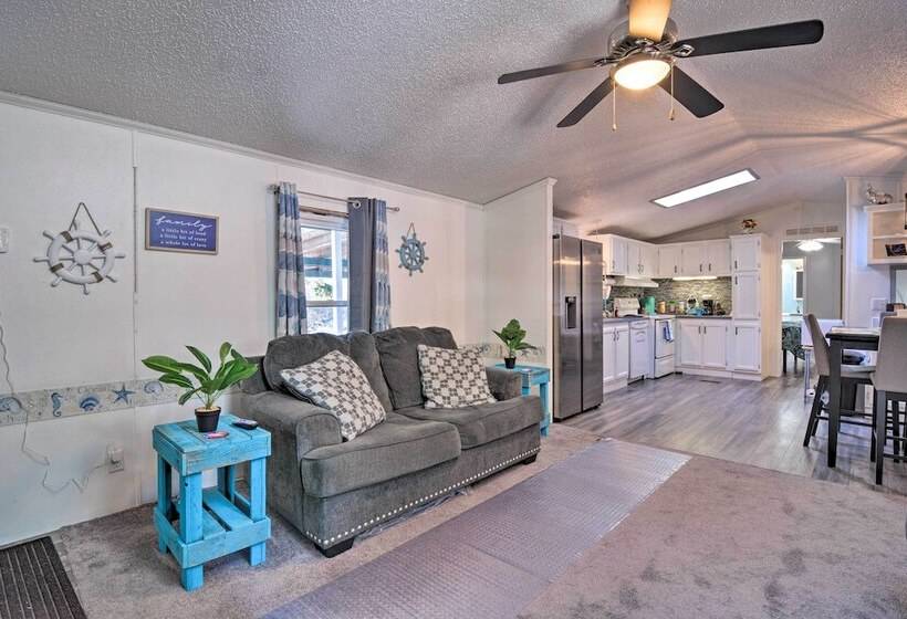 Houghton Lake Area Home W/ Fire Pit & Yard!