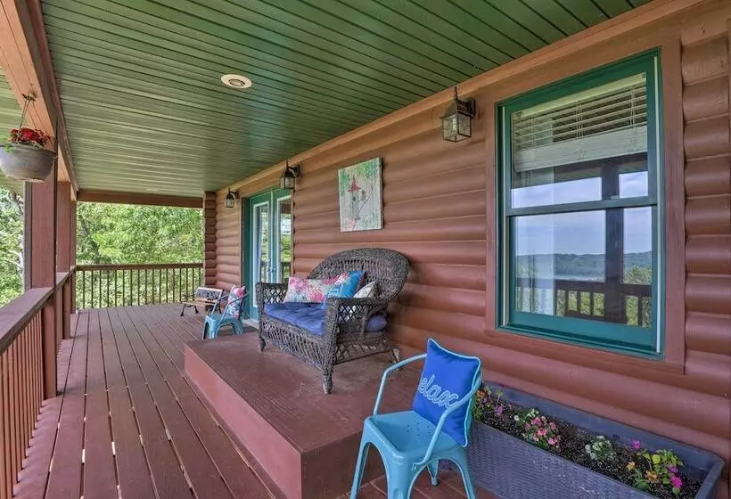 Beaver Lake Home W/ Game Room, Boat Slip & Views!