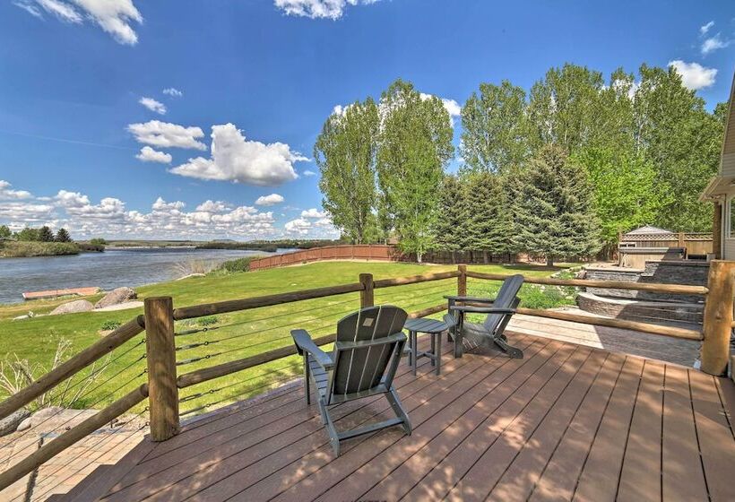 Idyllic Idaho Falls Retreat W/ River Views!