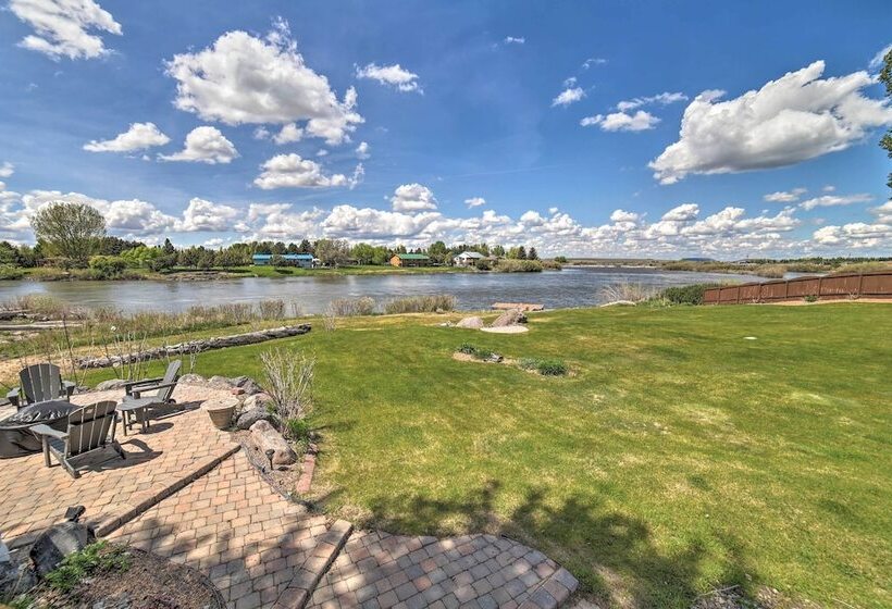 Idyllic Idaho Falls Retreat W/ River Views!