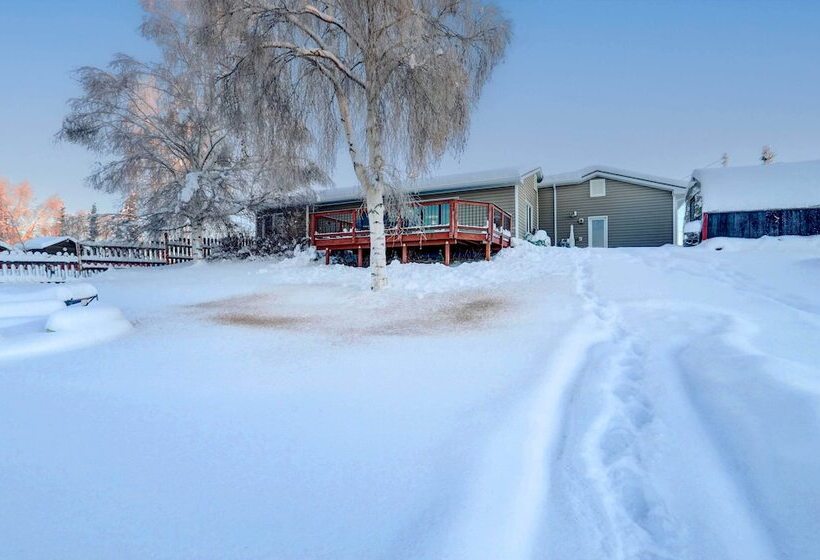 Lakefront Fairbanks Home W/ Private Beach!