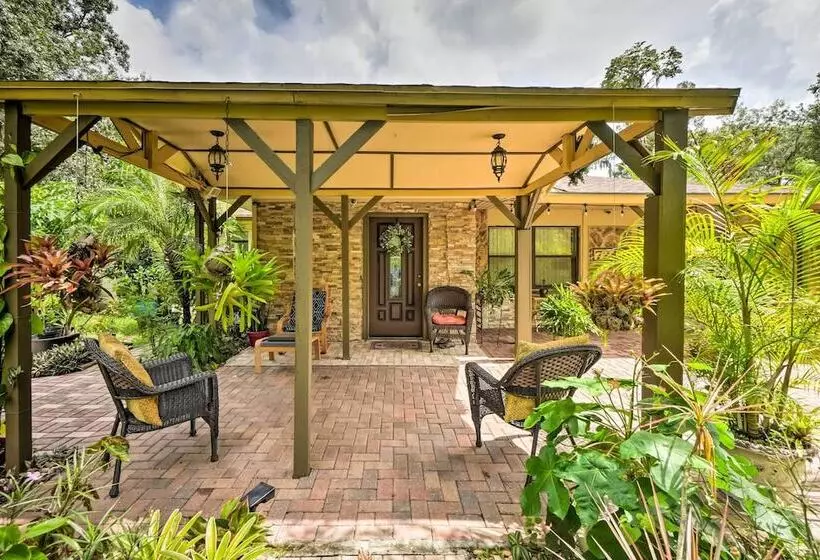 Lush Riverfront Escape W/ Private Boat Dock!