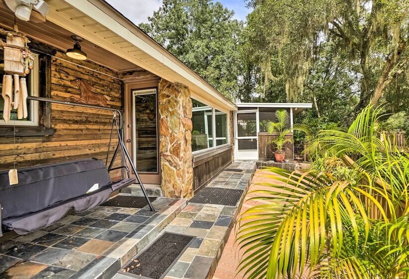 Lush Riverfront Escape W/ Private Boat Dock!