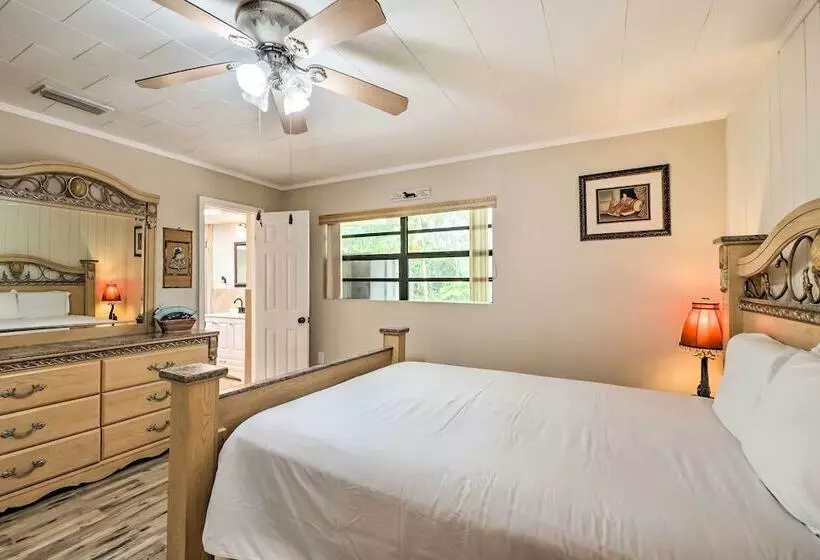 Lush Riverfront Escape W/ Private Boat Dock!