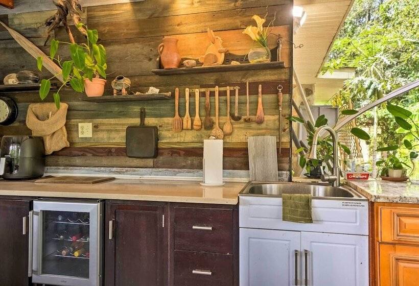 Lush Riverfront Escape W/ Private Boat Dock!