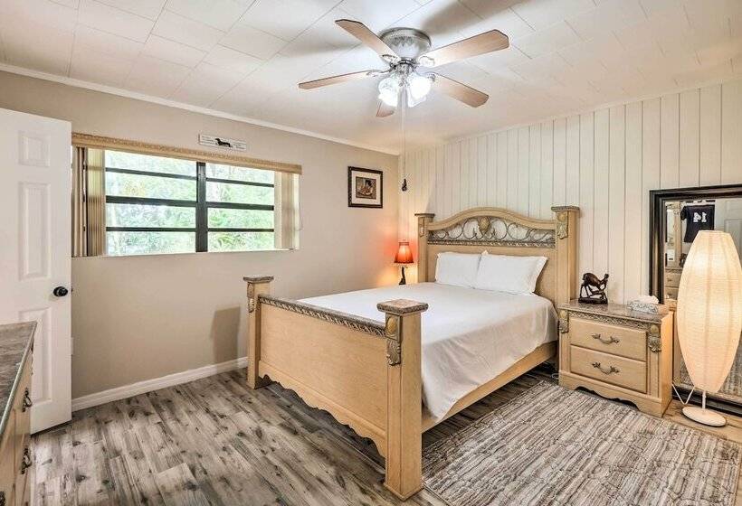 Lush Riverfront Escape W/ Private Boat Dock!