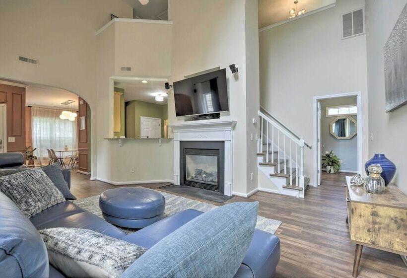 Modern Durham Retreat W/ Private Yard & Patio