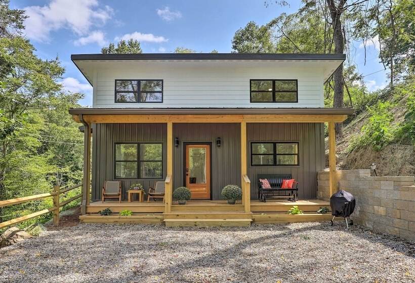 Pet Friendly Asheville Retreat W/ Hot Tub