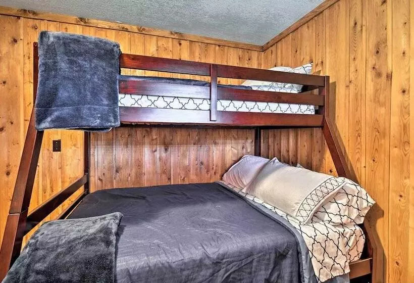 Pet Friendly Castlewood Cabin W/ Deck & Pond Views