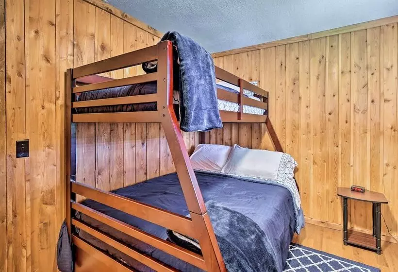 Pet Friendly Castlewood Cabin W/ Deck & Pond Views