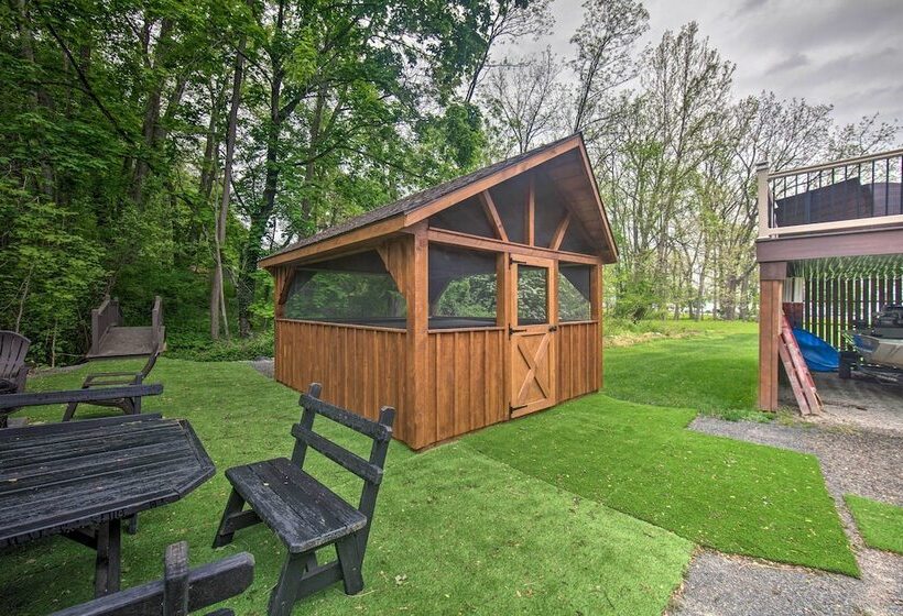 Pet Friendly Lakeview Cabin W/ Hot Tub!