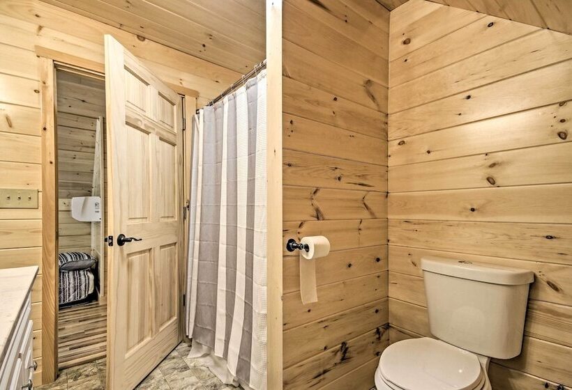 Pet Friendly Lakeview Cabin W/ Hot Tub!