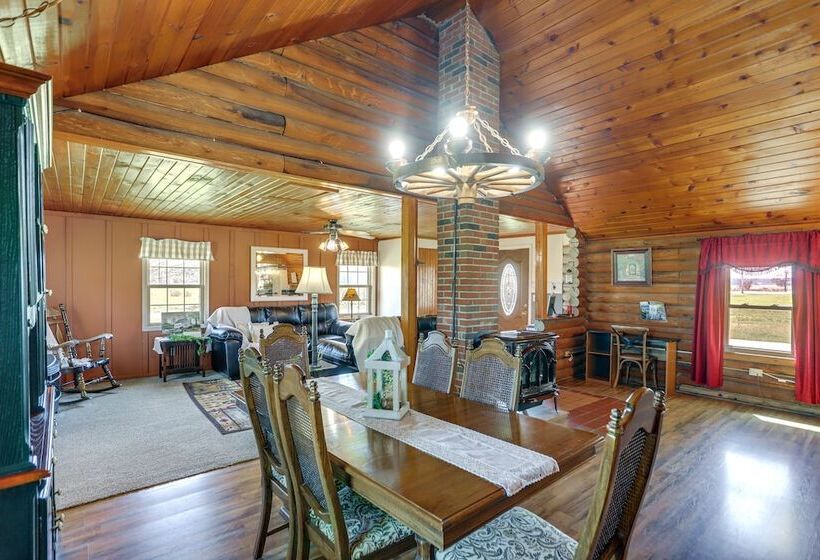 Quiet Shiloh Retreat W/ Spacious Yard & Fireplace!
