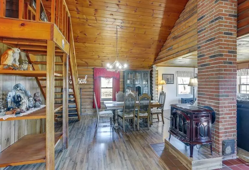 Quiet Shiloh Retreat W/ Spacious Yard & Fireplace!