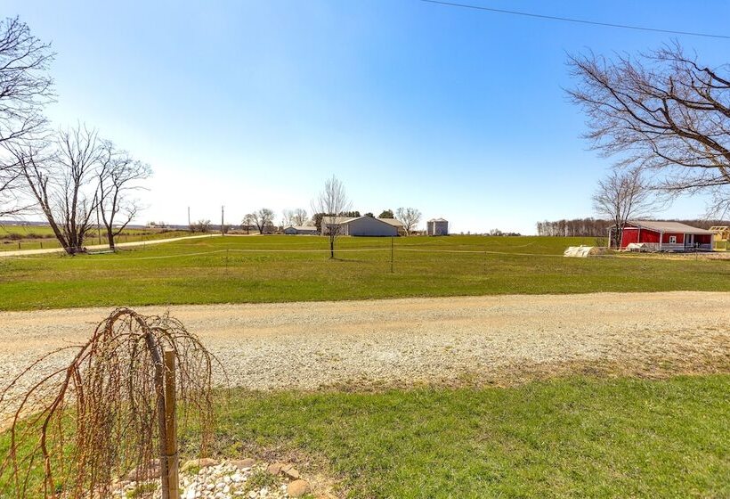 Quiet Shiloh Retreat W/ Spacious Yard & Fireplace!