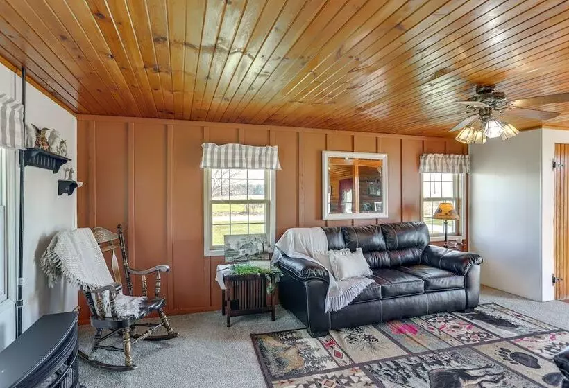 Quiet Shiloh Retreat W/ Spacious Yard & Fireplace!