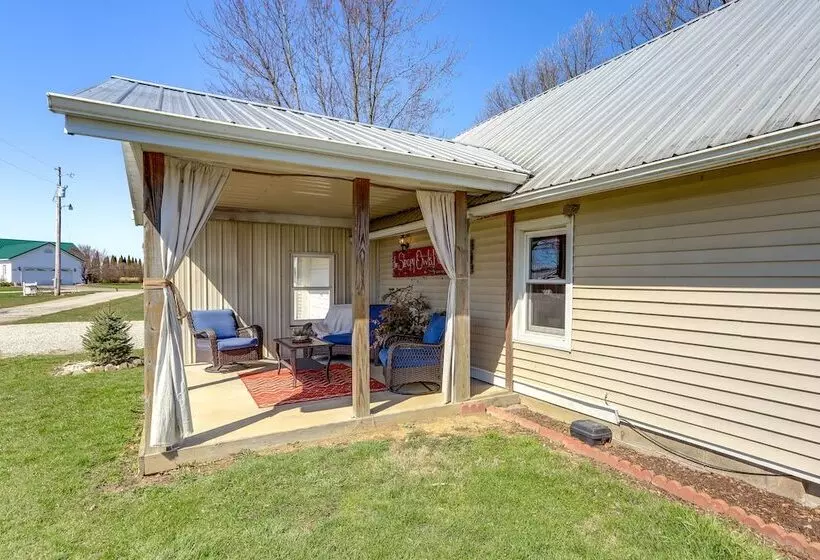 Quiet Shiloh Retreat W/ Spacious Yard & Fireplace!