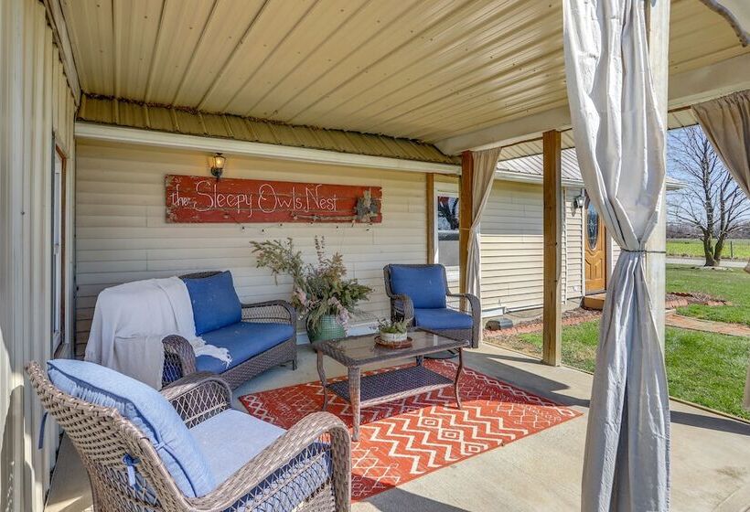 Quiet Shiloh Retreat W/ Spacious Yard & Fireplace!