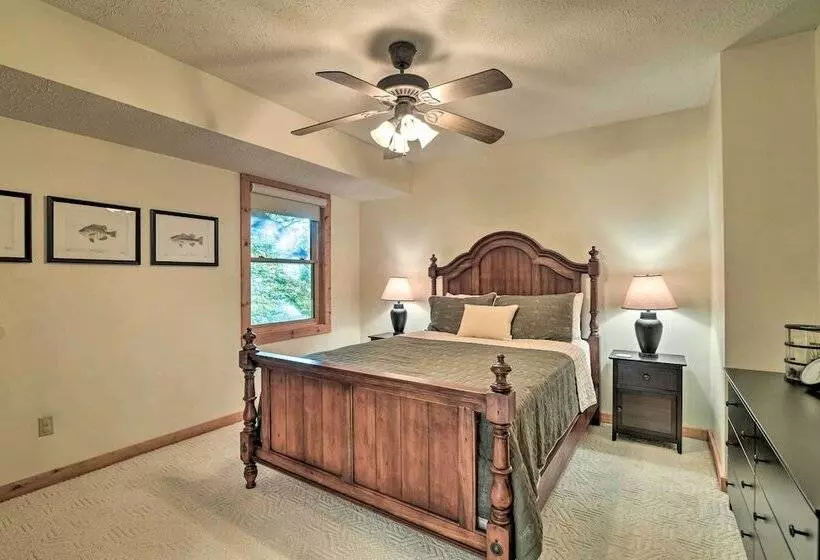 Serene Lewisburg Lakefront Retreat W/ Dock