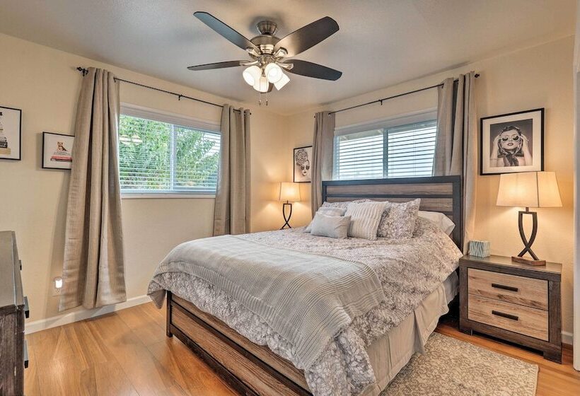 Sierra Nevada Mountain Retreat, Set On Citrus Farm