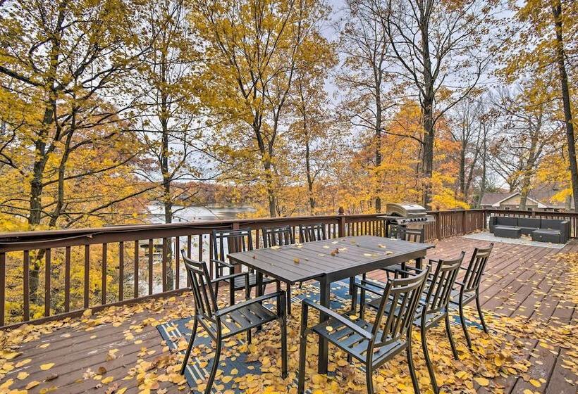 Stunning Waterfront Home W/ Fireplace & Grill