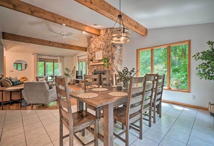 Stunning Waterfront Home W/ Fireplace & Grill