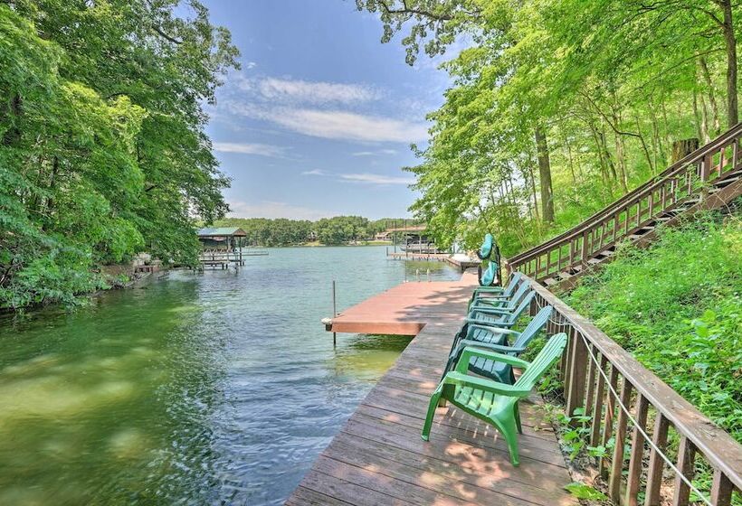 Stunning Waterfront Home W/ Fireplace & Grill