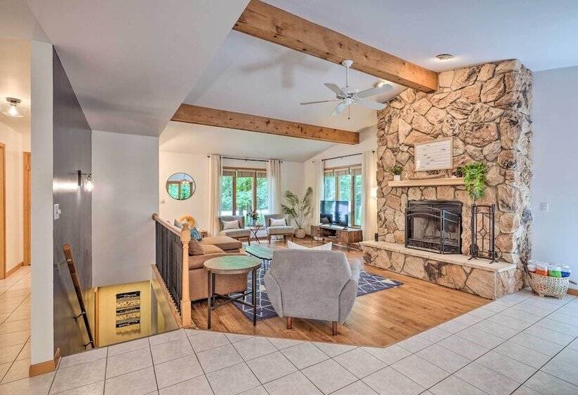 Stunning Waterfront Home W/ Fireplace & Grill