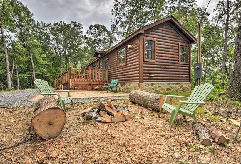 Pet Friendly Marble Cabin W/ Deck, Grill, Fire Pit