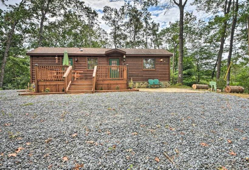 Pet Friendly Marble Cabin W/ Deck, Grill, Fire Pit